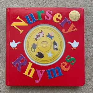 Nursery Rhymes Book w/Sing-Along Music CD